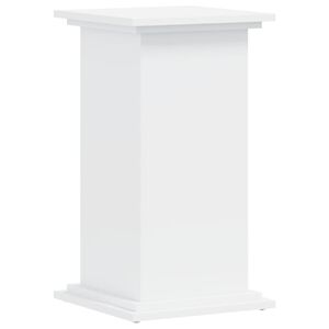 vidaXL Soportes para plantas madera de ingenier&iacute;a blanco 33x33x60 cm