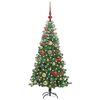 vidaXL &Aacute;rbol de Navidad con 150 LED con soporte Verde 120 cm PVC