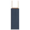 vidaXL Bolsas de papel con asas 50 uds azul 21x11x28 cm
