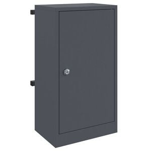 vidaXL Buz&oacute;n con almacenamiento Antracita 30 x 20 x 55 cm Acero