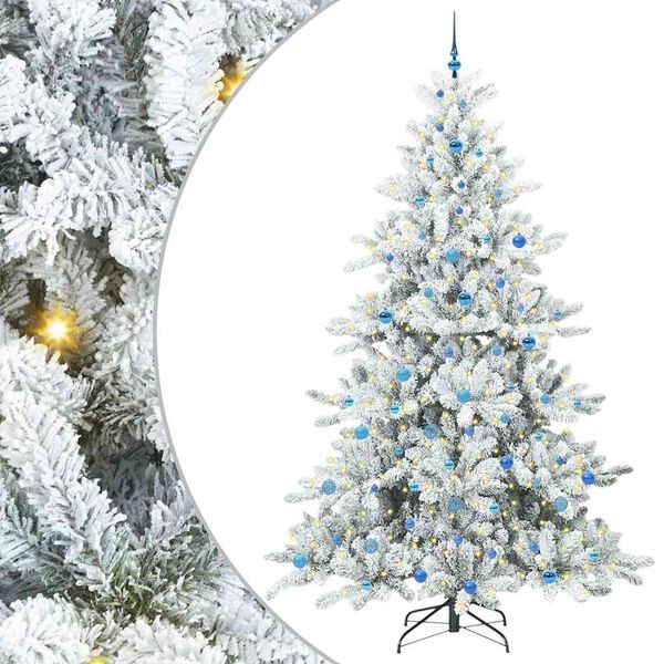 vidaXL &Aacute;rbol de Navidad artificial con ramas articuladas 240 cm