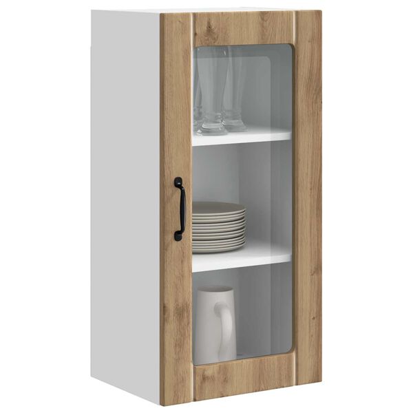 vidaXL Mueble de Cocina 2 pcs Roble artesanal 40 x 31 x 80 cm