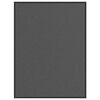 vidaXL Felpudo gris antracita 80x120 cm