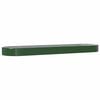 vidaXL Jardinera arriate acero galvanizado verde 523x140x36 cm