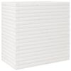 vidaXL Jardinera madera maciza de pino blanco 70x40x68,5 cm