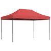 vidaXL Carpa de Fiesta Burdeos 279 x 410 x 315 cm Tela Oxford