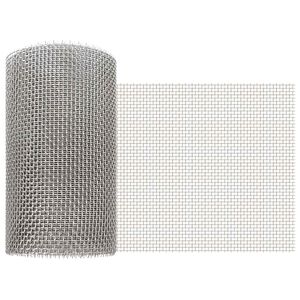vidaXL Pantalla de malla 20 x 200 cm 6 Mesh Acero Inoxidable 201