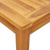 vidaXL Juego de comedor de jardín 3 piezas madera maciza de acacia