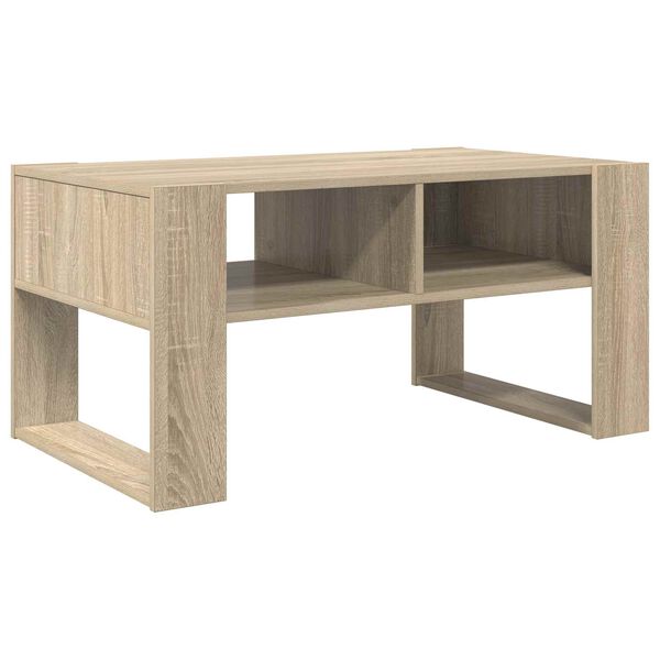 vidaXL Mesa de Caf&eacute; Roble Sonoma 92 x 53 x 45 cm Madera de ingenier&iacute;a