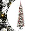 vidaXL &Aacute;rbol de Navidad artificial Blanco 150 cm PVC, Metal y Pl&aacute;stico