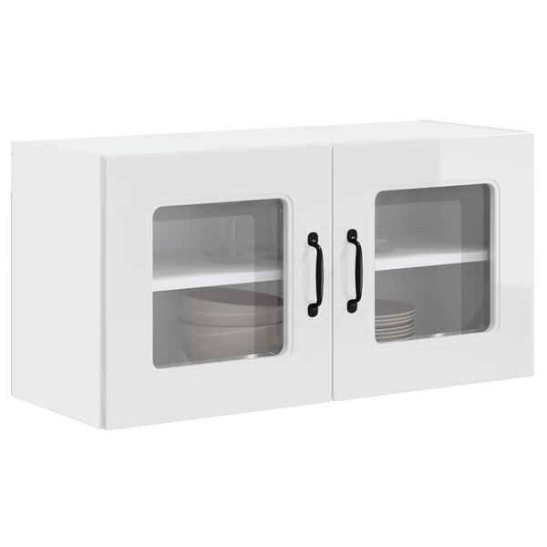 vidaXL Mueble de Cocina Kalmar brillante 80 x 31 x 40 cm