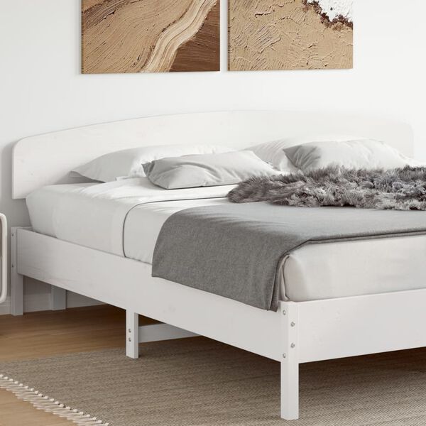 vidaXL Cabecero de cama madera maciza de pino blanco 180 cm