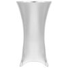 vidaXL Fundas de mesa el&aacute;sticas 2 unidades 70 cm plateado
