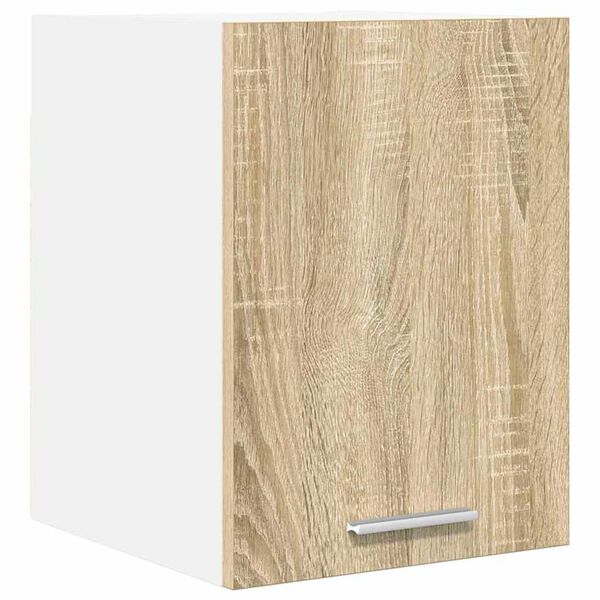 vidaXL Mueble colgante con puerta Roble Sonoma y 30 x 31 x 40 cm