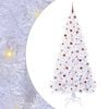 vidaXL &Aacute;rbol de Navidad artificial con 300 LED 240 cm PVC y Acero
