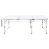 Mesita plegable de aluminio camping 180 x 60 cm