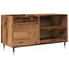vidaXL Mueble para discos madera ingenier&iacute;a envejecida 84,5x38x48 cm