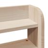 vidaXL Estructura de cama sin colch&oacute;n madera de pino blanco 150x200 cm