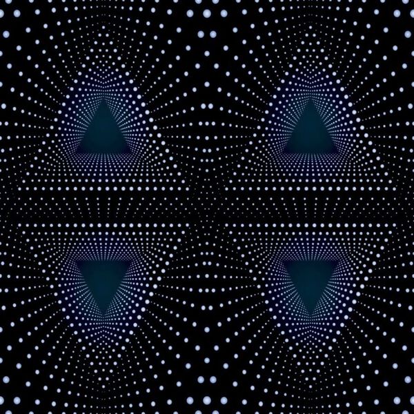 Good Vibes Papel de pared Graphic Galaxy Print azul y negro