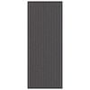 vidaXL Felpudo Negro 60 x 150 cm Polipropileno
