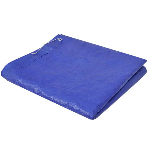 vidaXL Cubierta de piscina rectangular PE 90 g/m2 400x207 cm