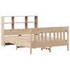 vidaXL Estructura de cama sin colch&oacute;n madera maciza de pino 160x200 cm