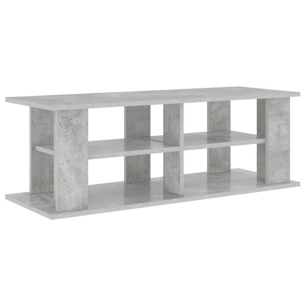 vidaXL Soporte para TV Gris Concreto 96 x 35 x 33,5 cm