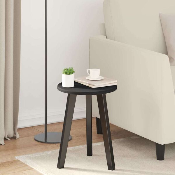 vidaXL Encimera Negro 30 x 30 x 1,5 cm Madera de ingeniería