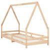 vidaXL Estructura de cama para ni&ntilde;os madera maciza de pino 90x200 cm
