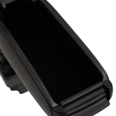 vidaXL Reposabrazos para coche ABS negro 11,5x32x(30-50) cm