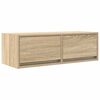 vidaXL Muebles de TV 2 uds Roble Sonoma 80x31x25,5cm Madera ingenier&iacute;a