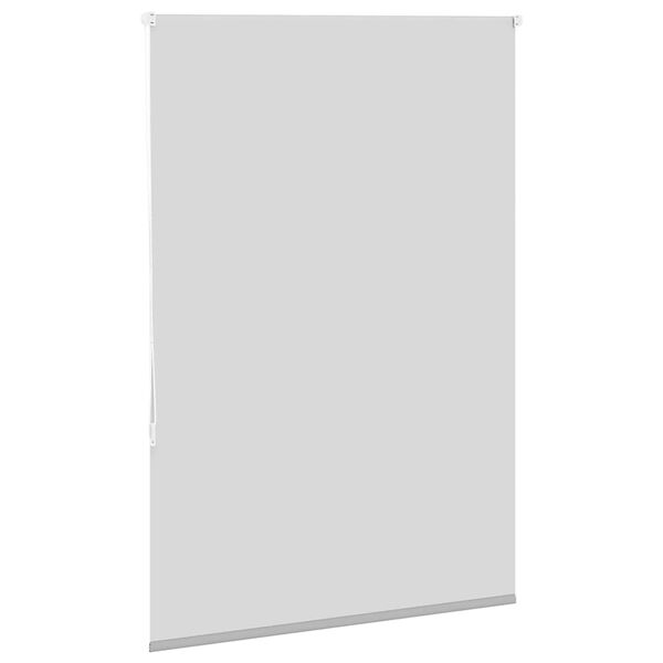 vidaXL Estor Enrollable Opaco gris claro 115x150 cm Tela Ancho 110,7cm