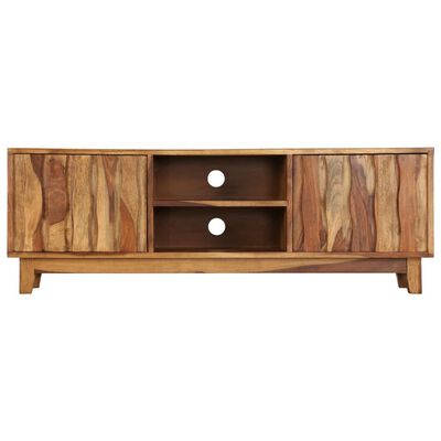 vidaXL Mueble para TV de madera maciza de sheesham 118x30x40 cm