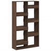 vidaXL Separador de ambientes madera marr&oacute;n roble 100x33x175 cm