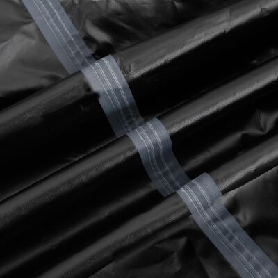 vidaXL Cubierta de sofá en forma de L Oxford 420D negro 215x215x80 cm