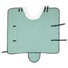 vidaXL Manta para Caballo Verde oscuro completo 145 cm Forro polar