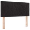 vidaXL Cabecero Negro 100 cm Terciopelo