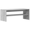 vidaXL Mueble de TV madera contrachapada gris Sonoma 100x40x40 cm