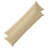 vidaXL Funda de almohada 2 pcs HEERLEN Beige 40 x 145 cm Poli&eacute;ster