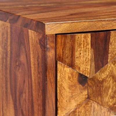 vidaXL Mueble de TV de madera maciza de sheesham 140x30x40 cm
