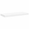 vidaXL Estante flotante de pared 4 uds MDF blanco 60x23,5x3,8 cm