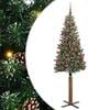 vidaXL &Aacute;rbol de Navidad Delgado Verde 180 cm