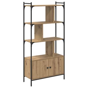 vidaXL Estanter&iacute;a 6 niveles 76,5 x 30 x 154,5 cm Madera de ingenier&iacute;a