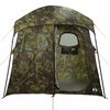 vidaXL Tienda de ducha para 2 personas impermeable camuflaje