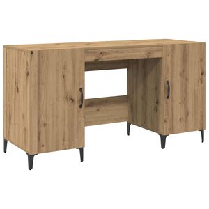 vidaXL Escritorio Roble artisan Madera de ingenier&iacute;a 140 x 50 x 75 cm