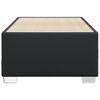 vidaXL Estructura de cama sin colchón cuero sintético negro 100x200 cm