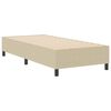 vidaXL Cama de plataforma Verde gris&aacute;ceo 90 x 200 cm tela