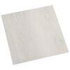 vidaXL Lamas para suelo autoadhesivas 55 uds PVC beige 5,11 m²
