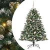 vidaXL &Aacute;rbol de Navidad artificial Verde 150 cm PVC, Pl&aacute;stico y Acero