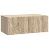 vidaXL Mueble de TV de pared 78,5 x 41 x 30 cm Roble Sonoma